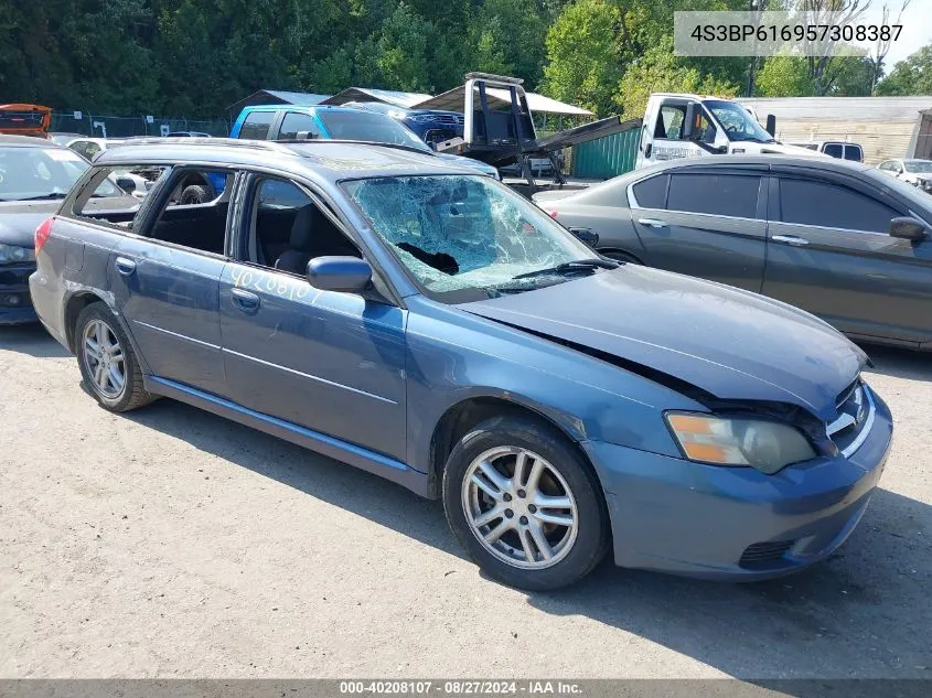 2005 Subaru Legacy 2.5I VIN: 4S3BP616957308387 Lot: 40208107