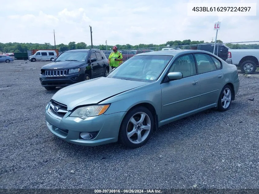 4S3BL616297224297 2009 Subaru Legacy 2.5I