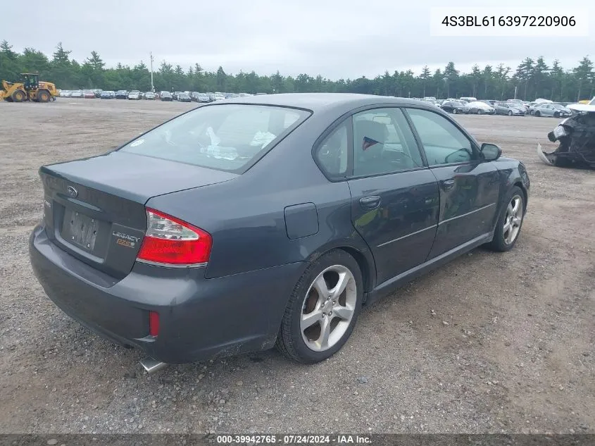 4S3BL616397220906 2009 Subaru Legacy 2.5I