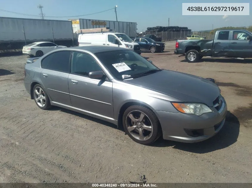 4S3BL616297219617 2009 Subaru Legacy 2.5I