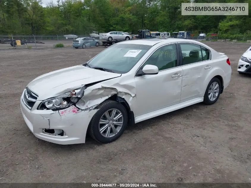 4S3BMBG65A3246710 2010 Subaru Legacy 2.5I Premium