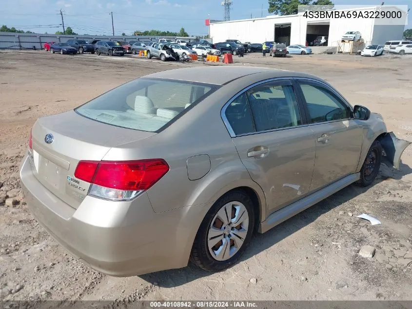 4S3BMBA69A3229000 2010 Subaru Legacy 2.5I