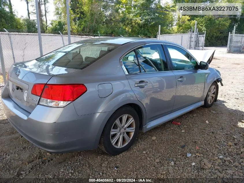 2010 Subaru Legacy 2.5I Premium VIN: 4S3BMBB6XA3227075 Lot: 40405602