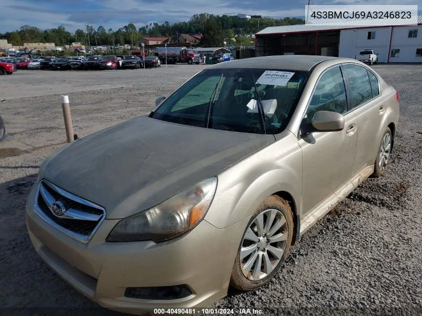 2010 Subaru Legacy 2.5I Limited VIN: 4S3BMCJ69A3246823 Lot: 40490481