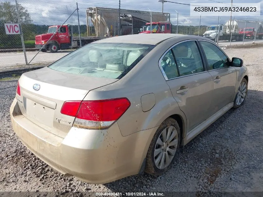 2010 Subaru Legacy 2.5I Limited VIN: 4S3BMCJ69A3246823 Lot: 40490481