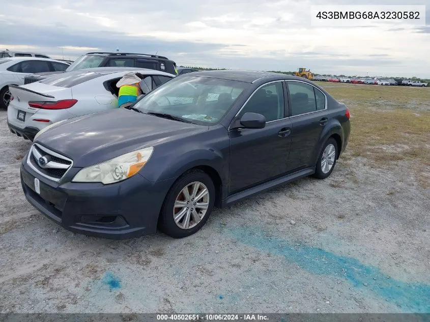 2010 Subaru Legacy 2.5I Premium VIN: 4S3BMBG68A3230582 Lot: 40502651