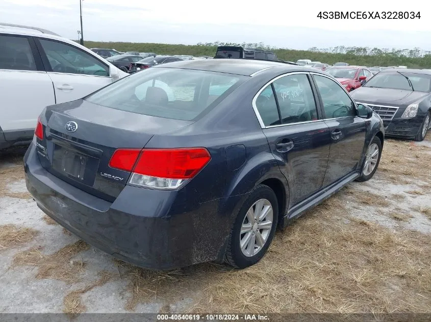 2010 Subaru Legacy 2.5I Premium VIN: 4S3BMCE6XA3228034 Lot: 40540619