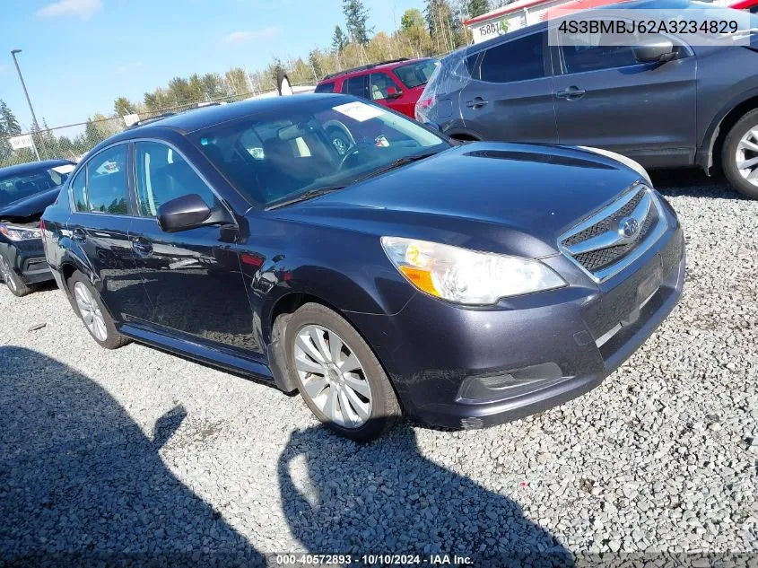 2010 Subaru Legacy 2.5I Limited VIN: 4S3BMBJ62A3234829 Lot: 40572893