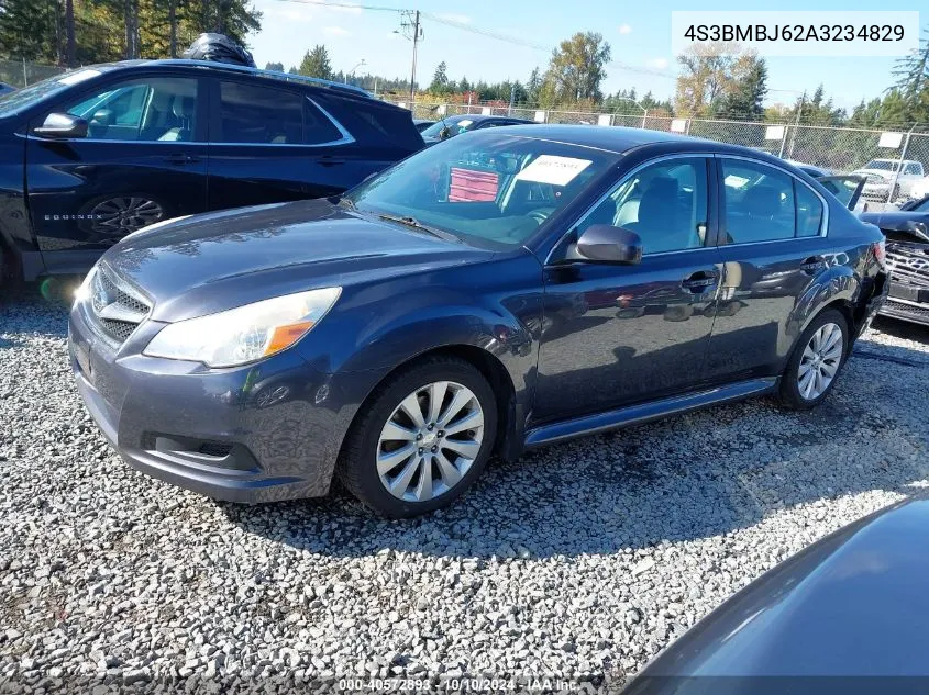 2010 Subaru Legacy 2.5I Limited VIN: 4S3BMBJ62A3234829 Lot: 40572893