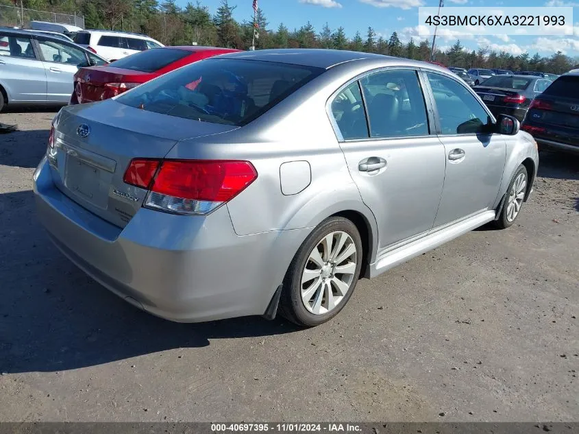 2010 Subaru Legacy 2.5I Limited VIN: 4S3BMCK6XA3221993 Lot: 40697395