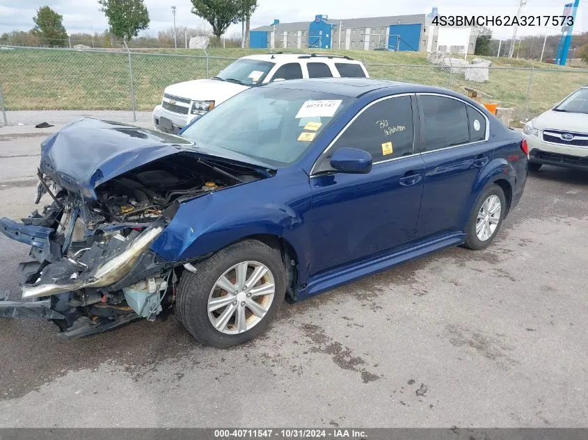 2010 Subaru Legacy 2.5I Premium VIN: 4S3BMCH62A3217573 Lot: 40711547