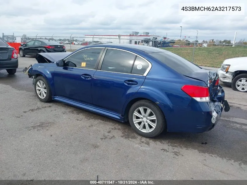 2010 Subaru Legacy 2.5I Premium VIN: 4S3BMCH62A3217573 Lot: 40711547