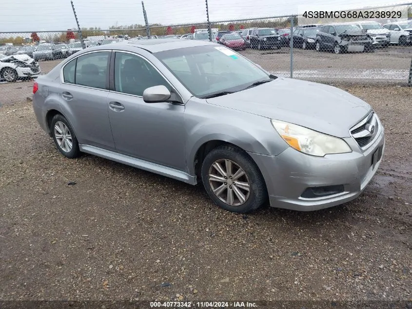 2010 Subaru Legacy 2.5I Premium VIN: 4S3BMCG68A3238929 Lot: 40773342