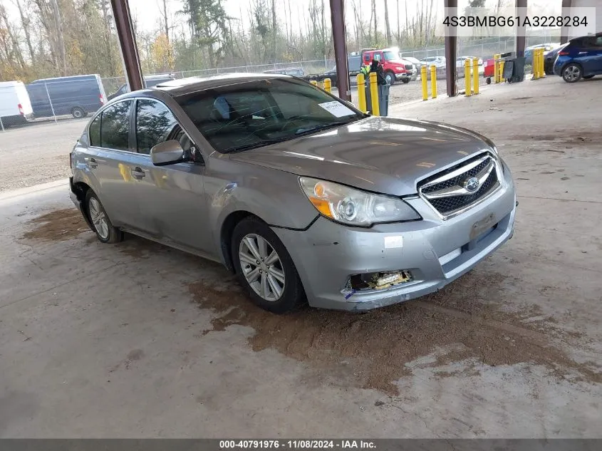 2010 Subaru Legacy 2.5I Premium VIN: 4S3BMBG61A3228284 Lot: 40791976