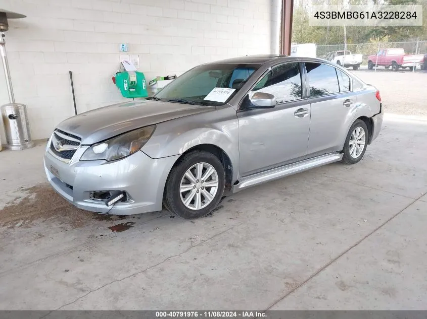 2010 Subaru Legacy 2.5I Premium VIN: 4S3BMBG61A3228284 Lot: 40791976