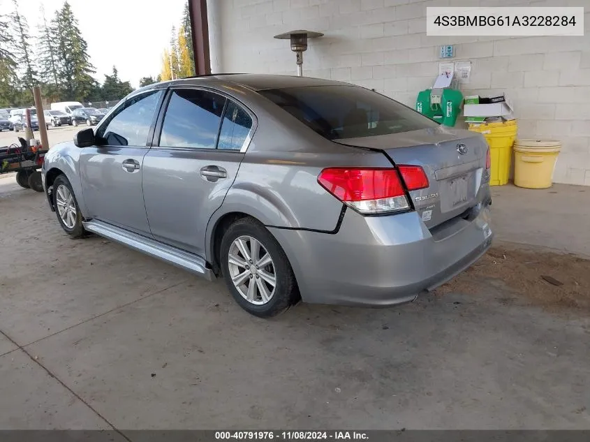 2010 Subaru Legacy 2.5I Premium VIN: 4S3BMBG61A3228284 Lot: 40791976