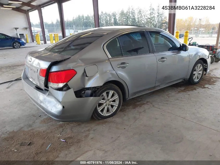 2010 Subaru Legacy 2.5I Premium VIN: 4S3BMBG61A3228284 Lot: 40791976