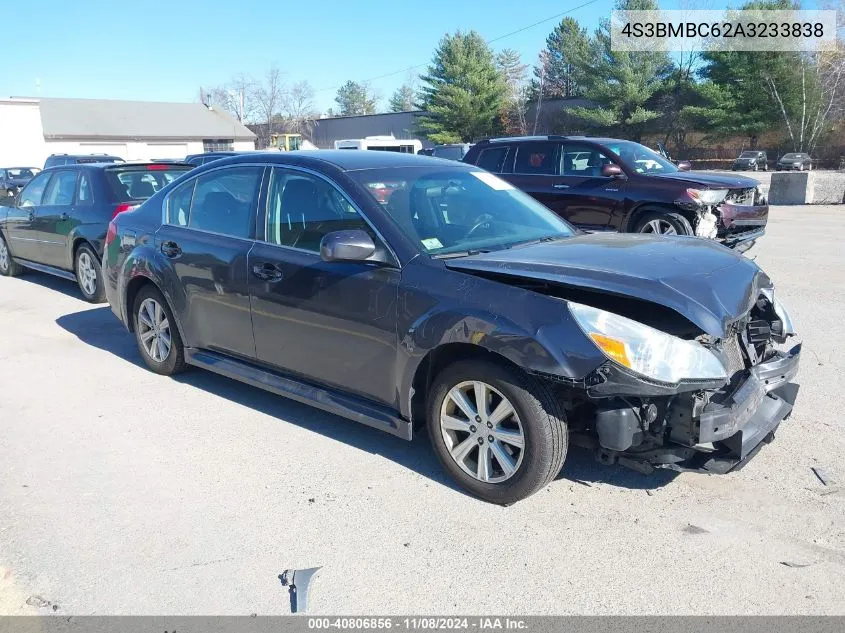 2010 Subaru Legacy 2.5I Premium VIN: 4S3BMBC62A3233838 Lot: 40806856