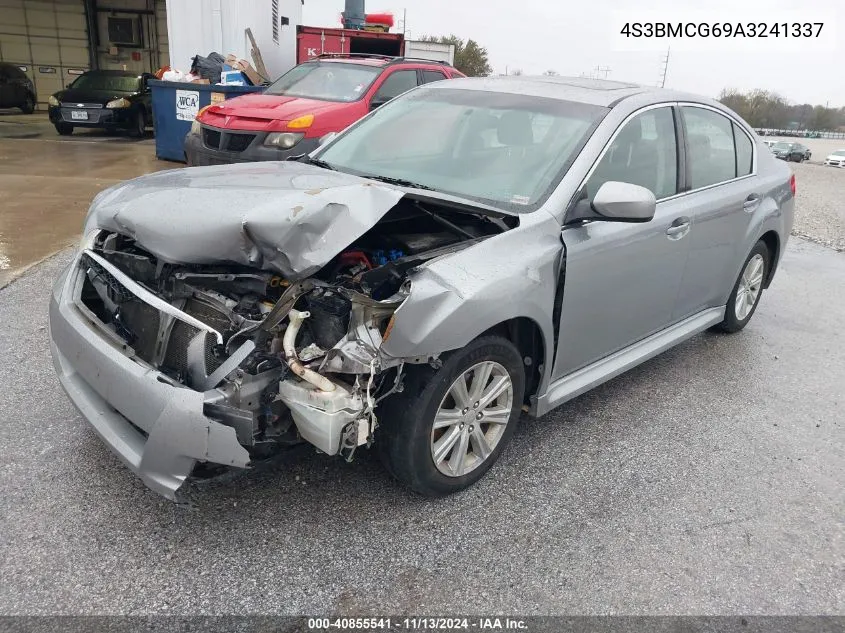 2010 Subaru Legacy 2.5I Premium VIN: 4S3BMCG69A3241337 Lot: 40855541