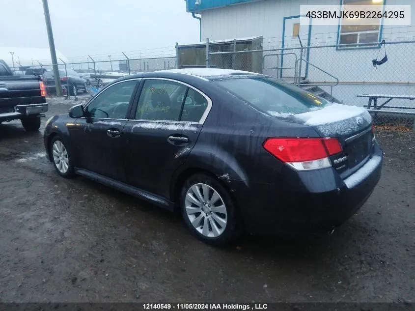 2011 Subaru Legacy VIN: 4S3BMJK69B2264295 Lot: 12140549