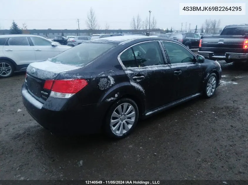 2011 Subaru Legacy VIN: 4S3BMJK69B2264295 Lot: 12140549