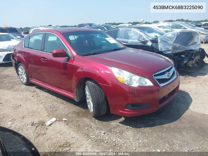 2011 Subaru Legacy 2.5I Limited VIN: 4S3BMCK68B3225090 Lot: 40205094