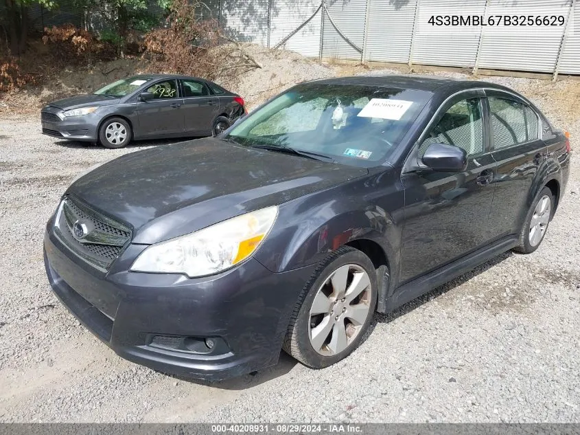 2011 Subaru Legacy 2.5I Limited VIN: 4S3BMBL67B3256629 Lot: 40208931