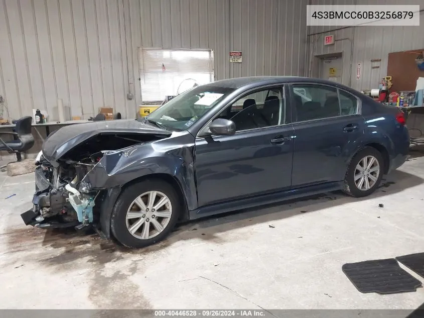 2011 Subaru Legacy 2.5I Premium VIN: 4S3BMCC60B3256879 Lot: 40446528