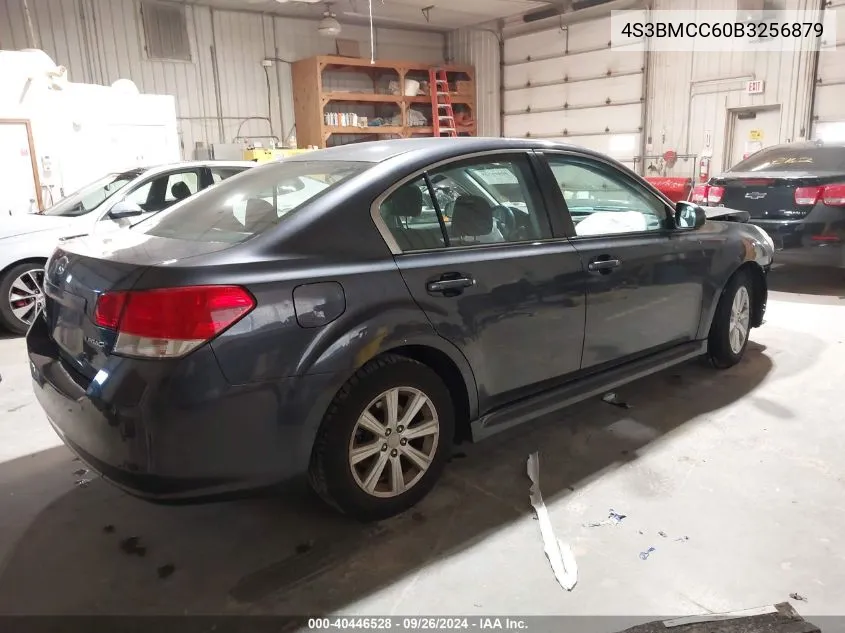 2011 Subaru Legacy 2.5I Premium VIN: 4S3BMCC60B3256879 Lot: 40446528