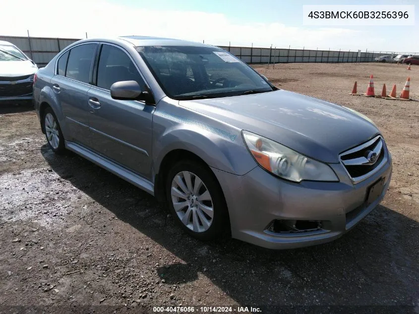 2011 Subaru Legacy 2.5I Limited VIN: 4S3BMCK60B3256396 Lot: 40476056