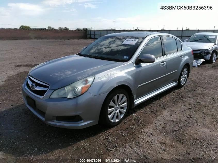 2011 Subaru Legacy 2.5I Limited VIN: 4S3BMCK60B3256396 Lot: 40476056