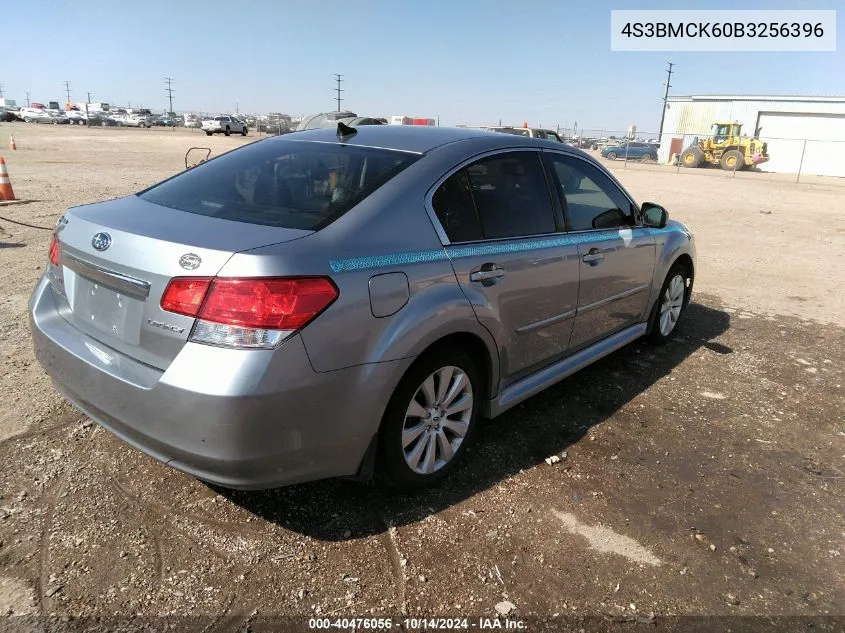 2011 Subaru Legacy 2.5I Limited VIN: 4S3BMCK60B3256396 Lot: 40476056