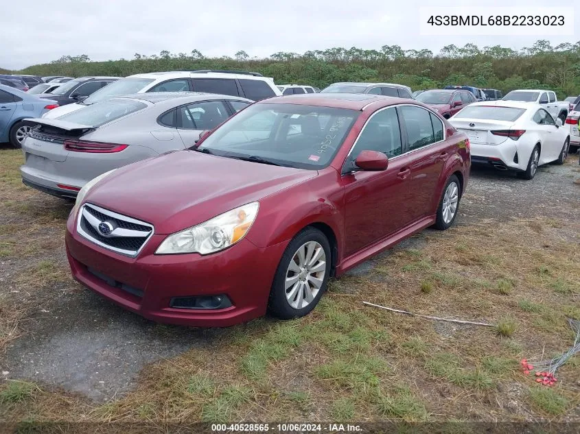 2011 Subaru Legacy 3.6R Limited VIN: 4S3BMDL68B2233023 Lot: 40528565