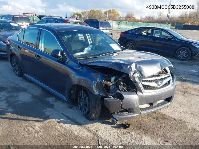 2011 Subaru Legacy 2.5I Premium VIN: 4S3BMCG65B3255088 Lot: 40633934