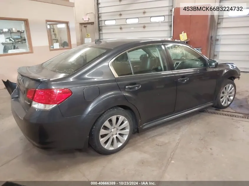 4S3BMCK66B3224732 2011 Subaru Legacy 2.5I Limited