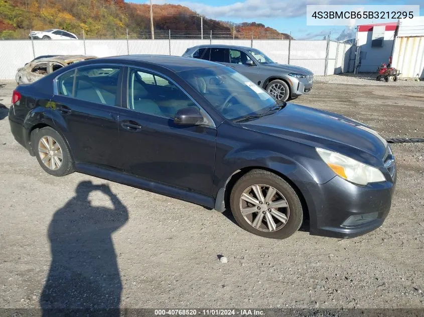 2011 Subaru Legacy 2.5I Premium VIN: 4S3BMCB65B3212295 Lot: 40768520