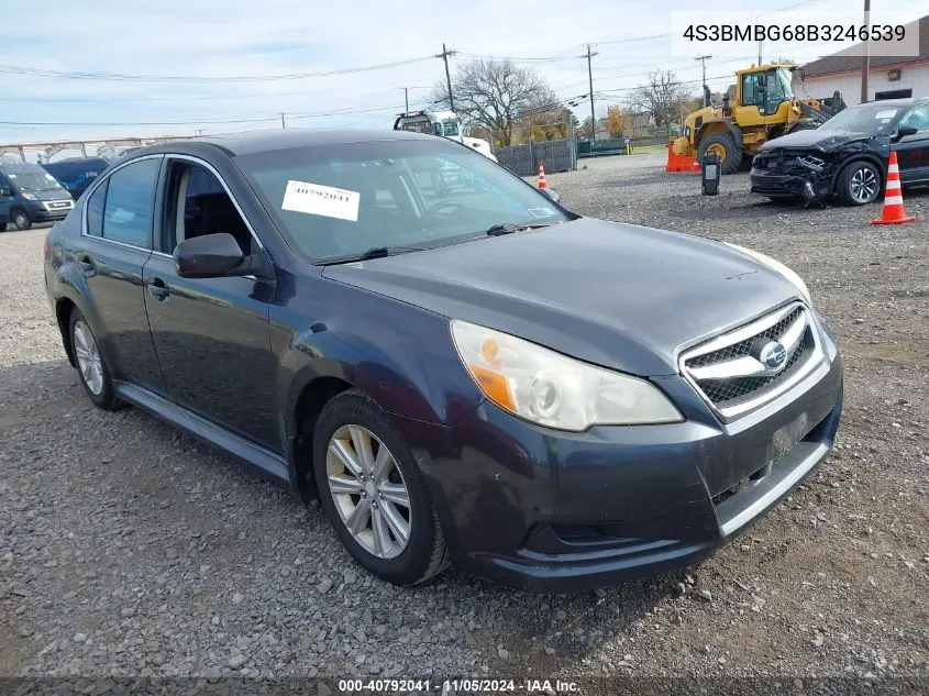 2011 Subaru Legacy 2.5I Premium VIN: 4S3BMBG68B3246539 Lot: 40792041