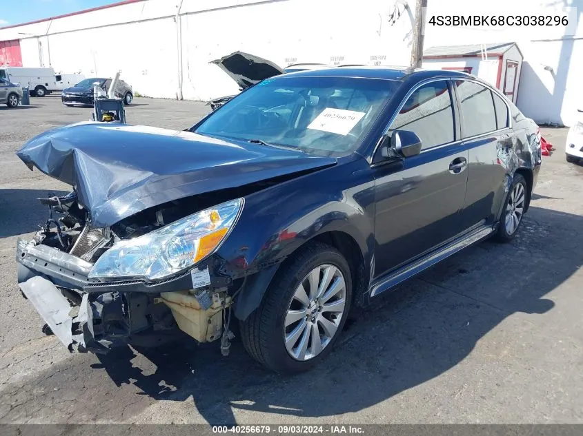 2012 Subaru Legacy 2.5I Limited VIN: 4S3BMBK68C3038296 Lot: 40256679