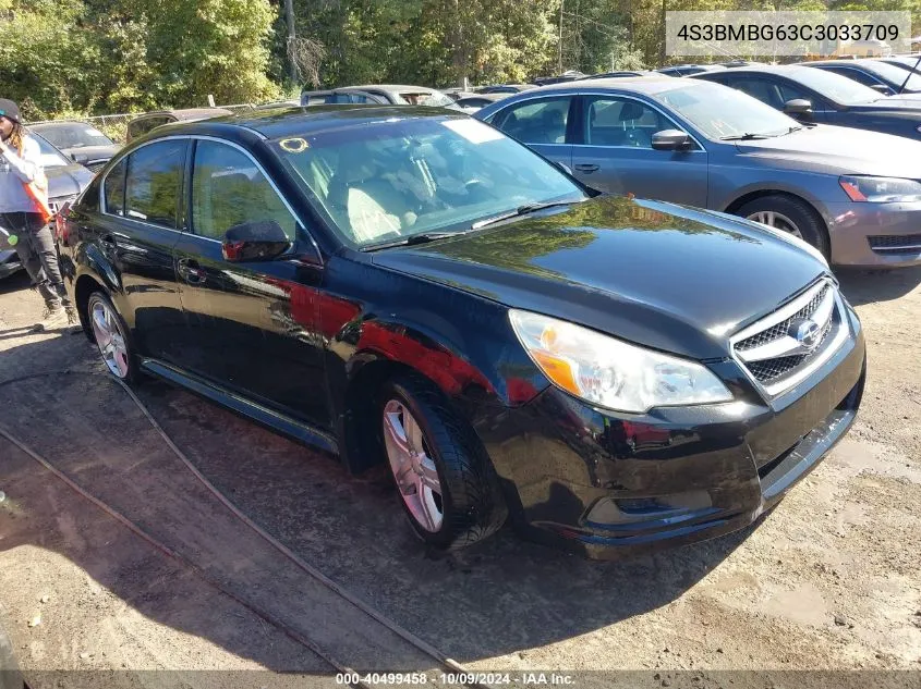 2012 Subaru Legacy 2.5I Premium VIN: 4S3BMBG63C3033709 Lot: 40499458