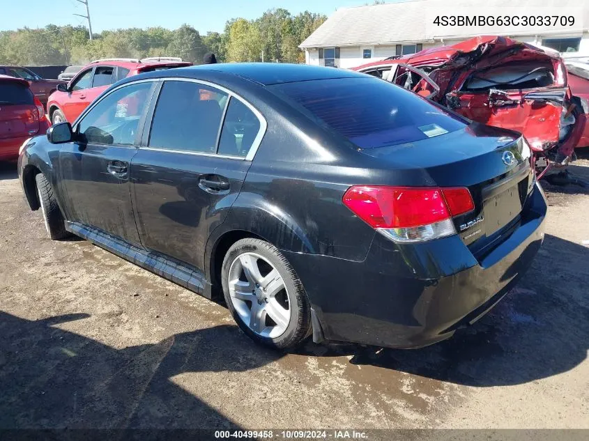 2012 Subaru Legacy 2.5I Premium VIN: 4S3BMBG63C3033709 Lot: 40499458