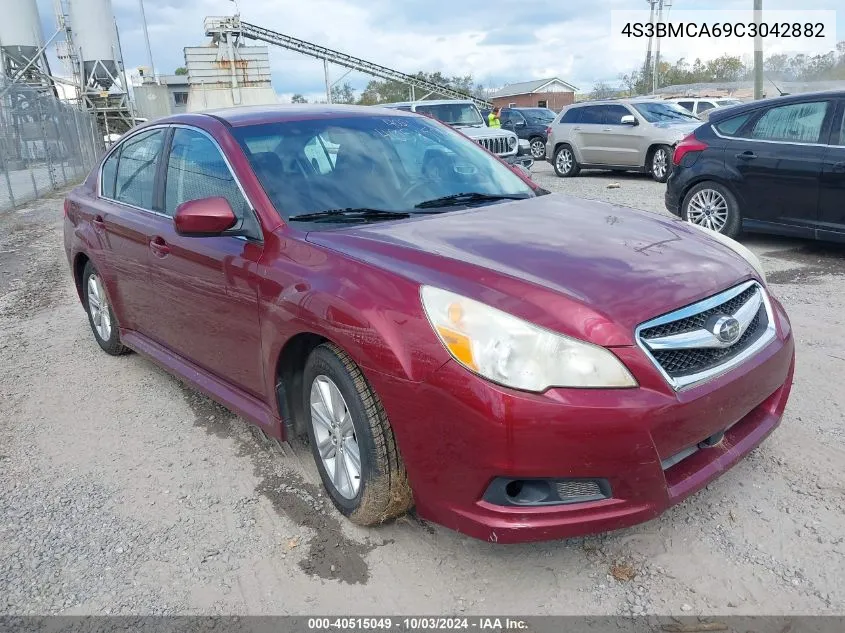 2012 Subaru Legacy 2.5I VIN: 4S3BMCA69C3042882 Lot: 40515049