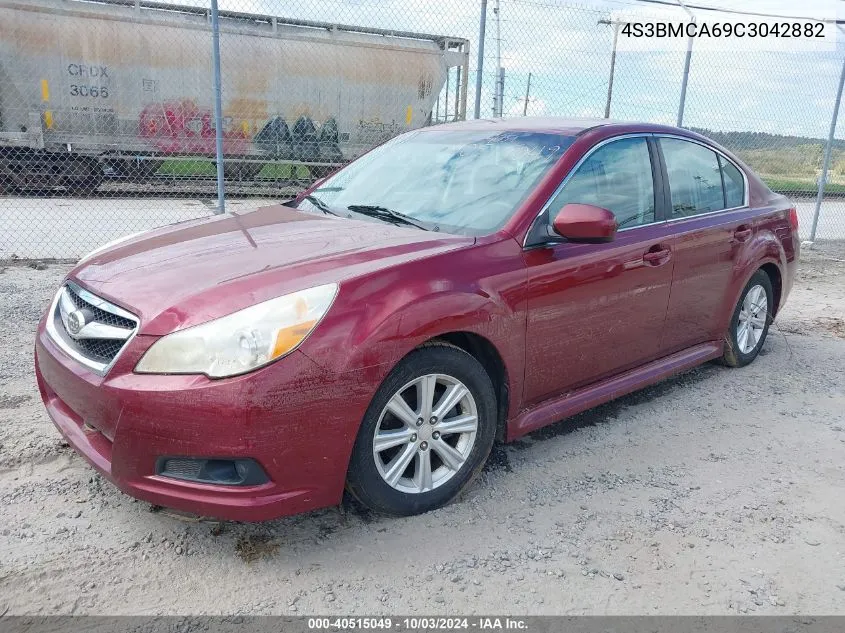 2012 Subaru Legacy 2.5I VIN: 4S3BMCA69C3042882 Lot: 40515049