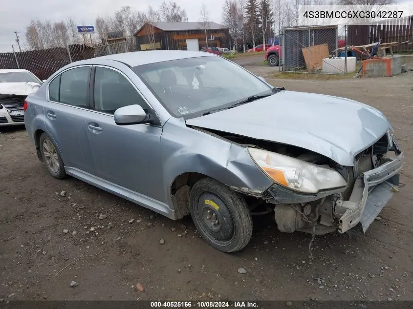 2012 Subaru Legacy 2.5I Premium VIN: 4S3BMCC6XC3042287 Lot: 40525166