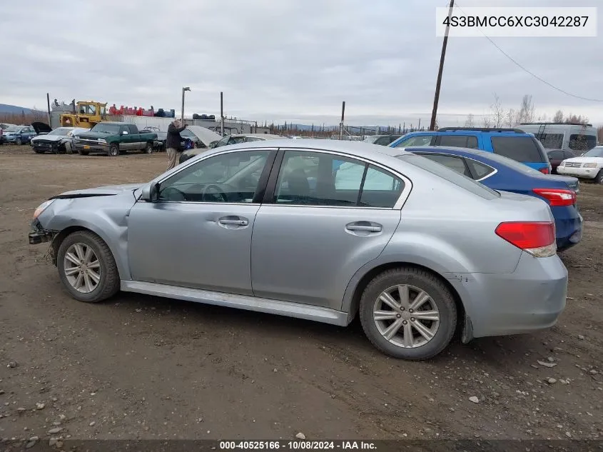 2012 Subaru Legacy 2.5I Premium VIN: 4S3BMCC6XC3042287 Lot: 40525166