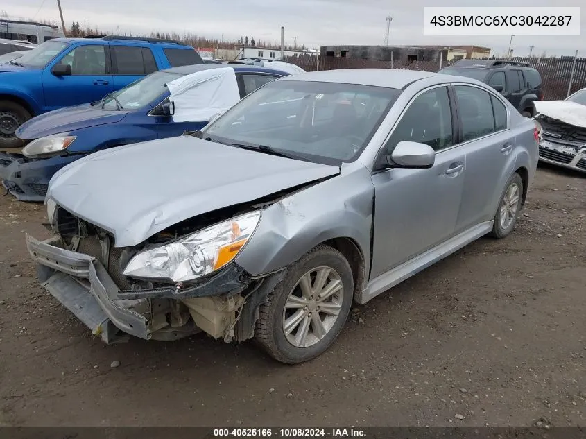 2012 Subaru Legacy 2.5I Premium VIN: 4S3BMCC6XC3042287 Lot: 40525166