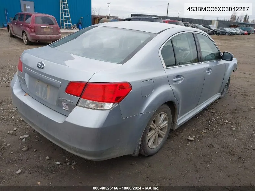 2012 Subaru Legacy 2.5I Premium VIN: 4S3BMCC6XC3042287 Lot: 40525166