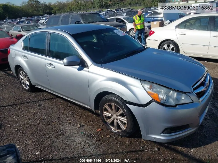 2012 Subaru Legacy 2.5I Premium VIN: 4S3BMCC69C3016862 Lot: 40547466