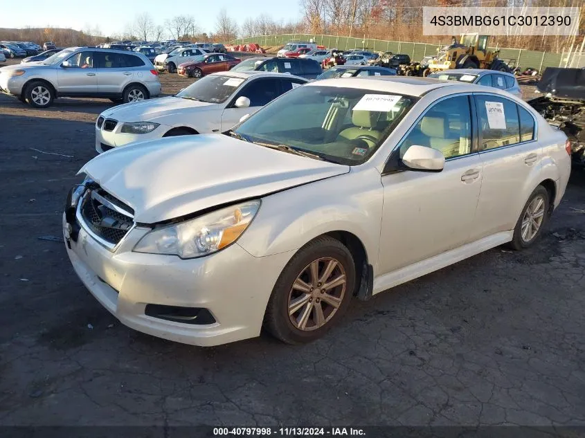 4S3BMBG61C3012390 2012 Subaru Legacy 2.5I Premium