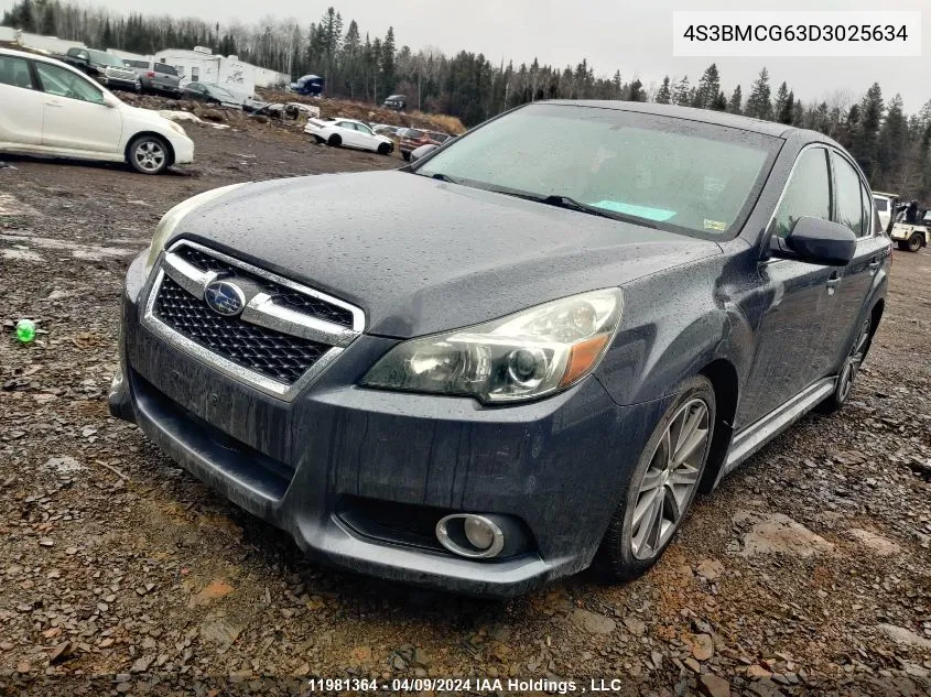 4S3BMCG63D3025634 2013 Subaru Legacy 2.5 I Sport