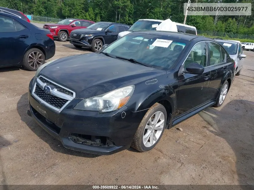 2013 Subaru Legacy 2.5I Premium VIN: 4S3BMBB69D3025977 Lot: 39509922